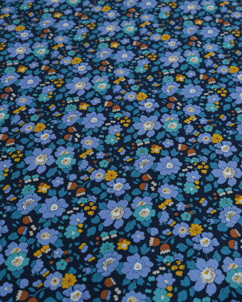 Tissu Liberty Fabrics@ Gabardine Betsy Meadow - Mercerine