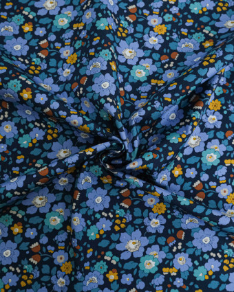 Tissu Liberty Fabrics@ Gabardine Betsy Meadow