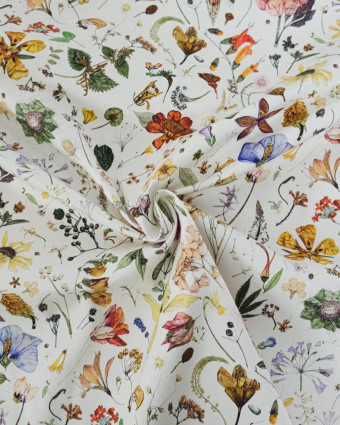 Tissu Liberty Fabrics@ Gabardine Floral Eve