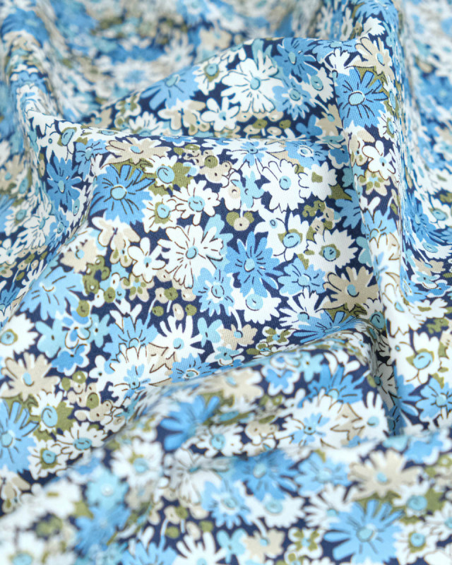 Tissu Liberty Fabrics@ Gabardine Libby - Mercerine