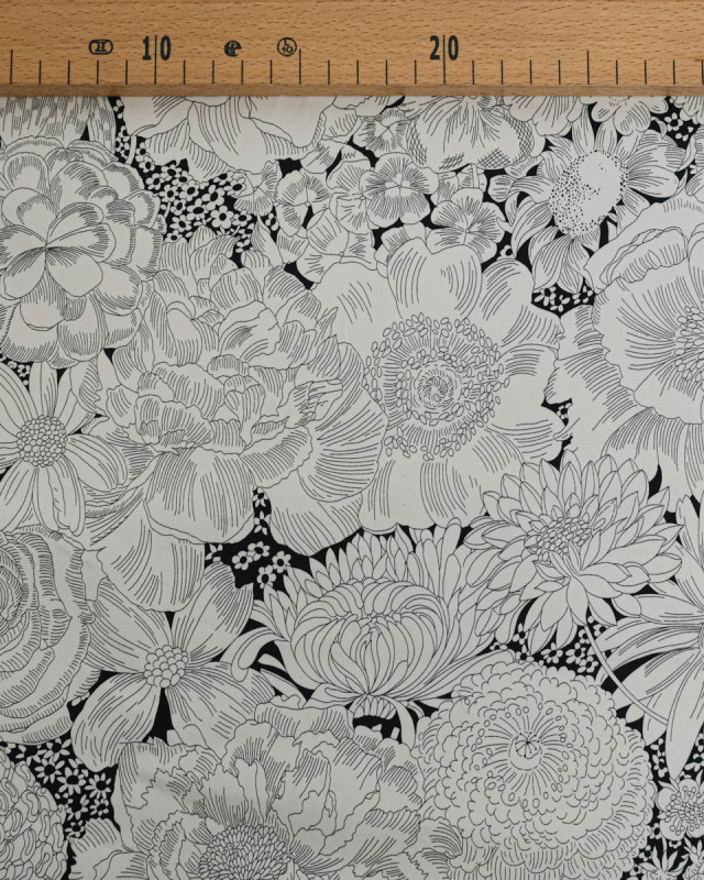 Tissu Liberty Fabrics@ Gabardine English Bloom - Mercerine