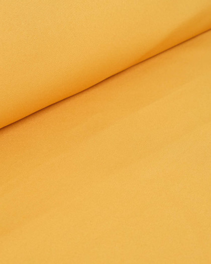 Tissu Extérieur Polyskin Uni Jaune Moutarde - Mercerine