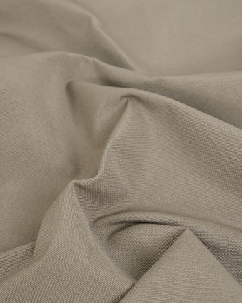 Tissu Extérieur Polyskin Uni Taupe - Mercerine