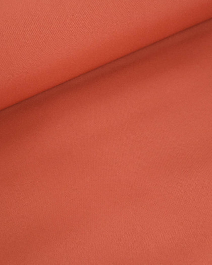 Tissu Extérieur Polyskin Uni Terracotta