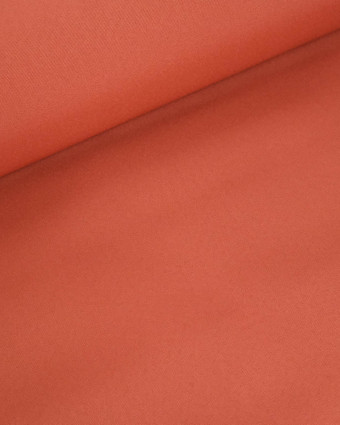 Tissu Extérieur Polyskin Uni Terracotta