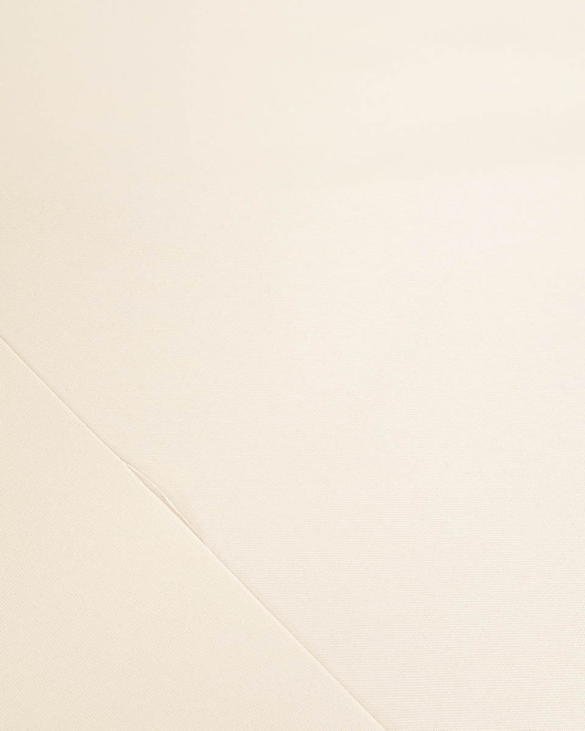 Tissu Extérieur Polyskin Uni Ecru - Mercerine