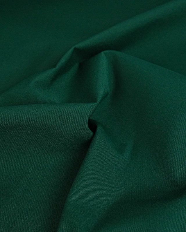 Tissu Extérieur Polyskin Uni Vert Forêt - Mercerine