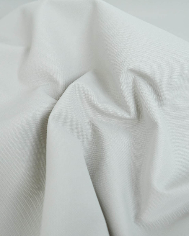 Tissu Extérieur Polyskin Uni Gris - Mercerine