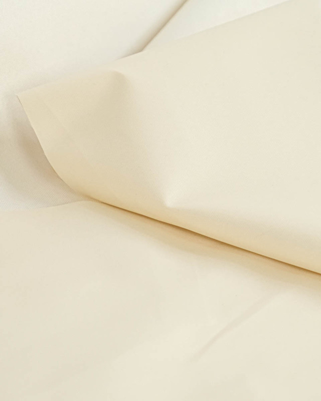 Toile Etanche Oxford Uni Ecru - Mercerine