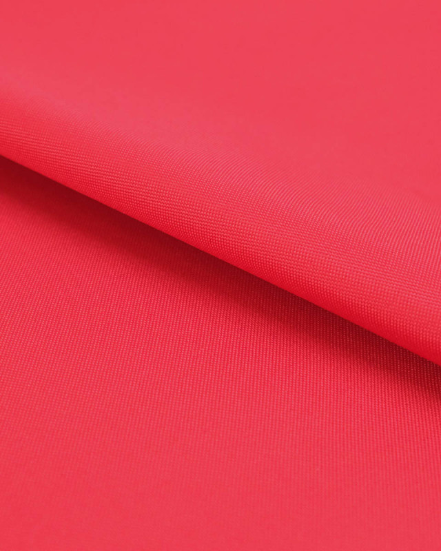 Toile Etanche Oxford Uni Rouge - Mercerine