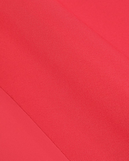 Toile Etanche Oxford Uni Rouge