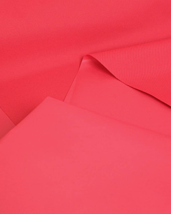 Toile Etanche Oxford Uni Rouge - Mercerine