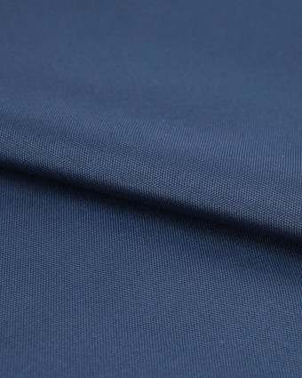 Toile Etanche Oxford Uni Bleu Marine - Mercerine