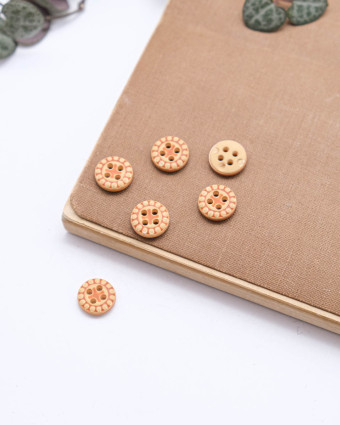 Bouton Contour à Pois  - Mercerine