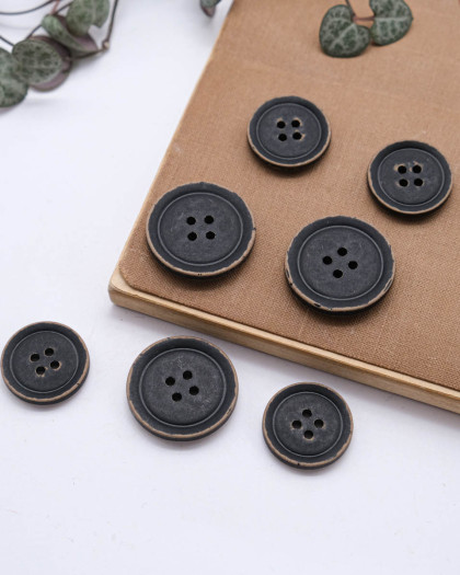 Bouton Fantaisie Effet Vieilli