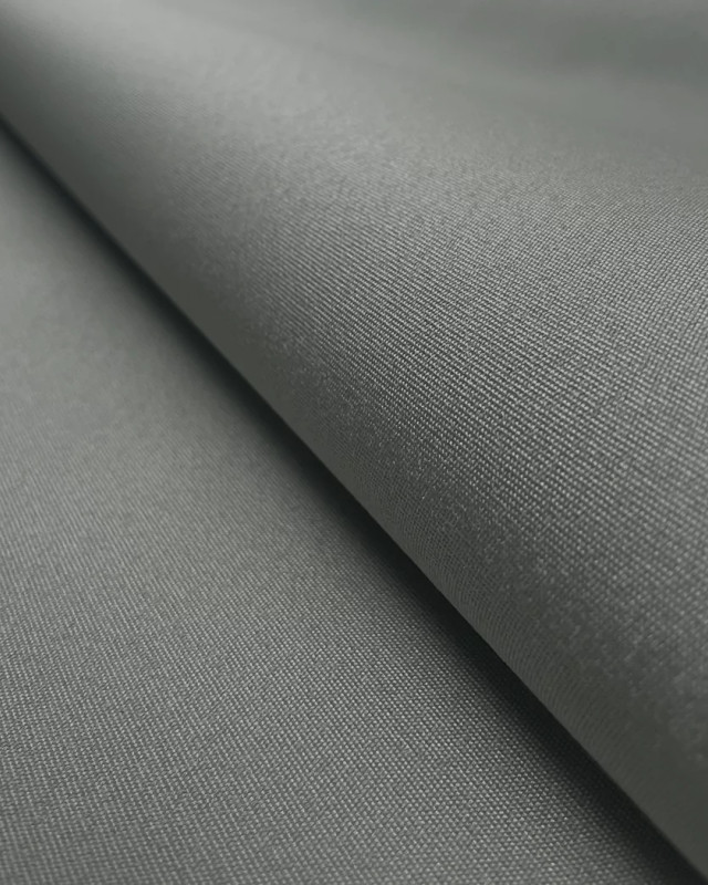 Toile Etanche Prestance Uni Gris - Mercerine