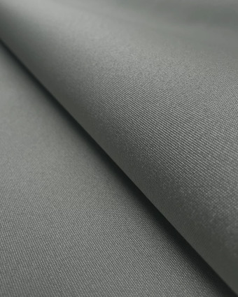 Toile Etanche Prestance Uni Gris - Mercerine
