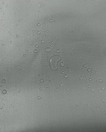 Toile Etanche Prestance Uni Gris Chiné - Mercerine
