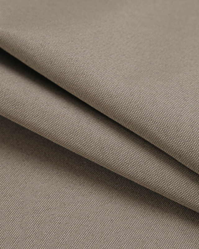 Toile Etanche Prestance Uni Taupe - Mercerine
