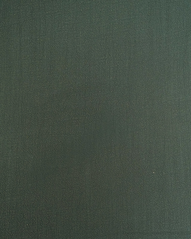 Tissu Lin Lavé Viscose Vert Sapin Luna - Mercerine