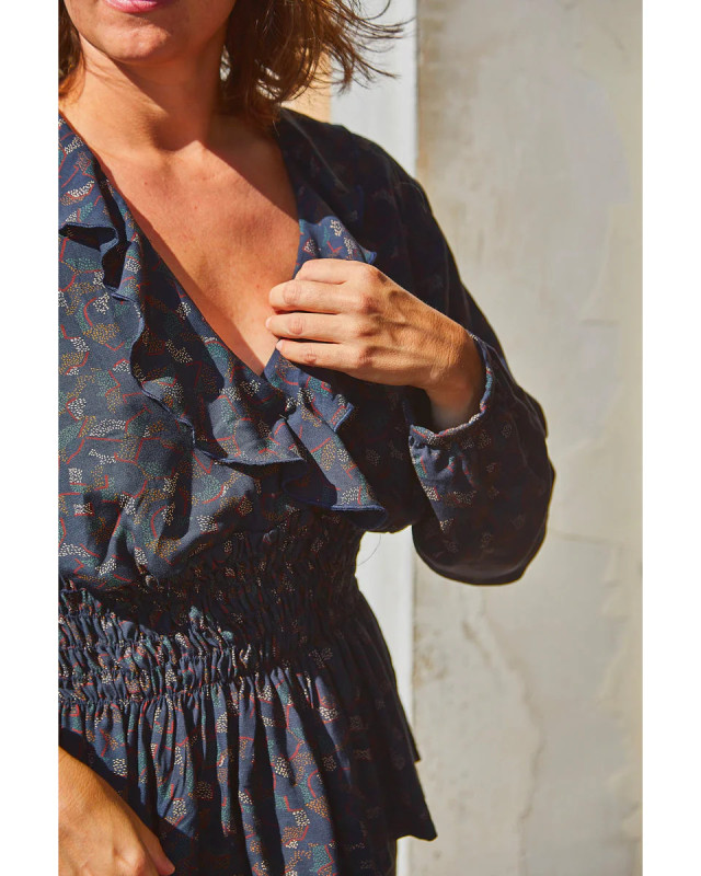 Patron Robe Blouse Jupe SIFNOS - Ikatee - Mercerine