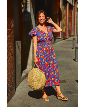 Patron Robe Blouse Jupe SIFNOS - Ikatee - Mercerine