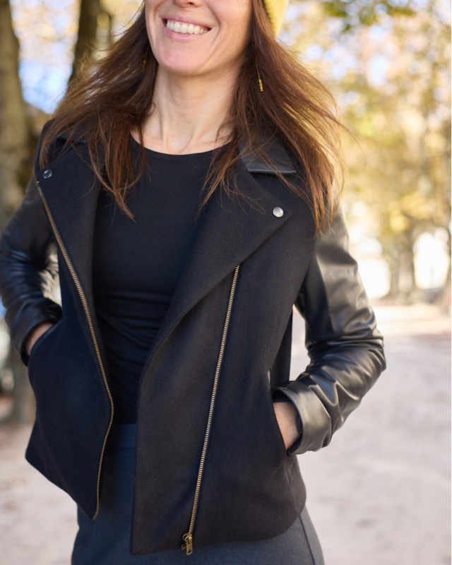 Patron Veste ELECTRA Femme - Atelier Scammit - Mercerine