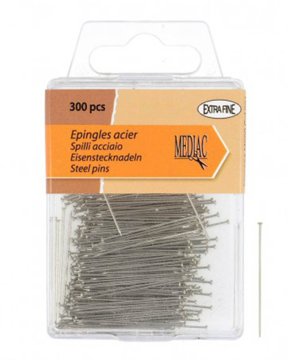 Epingles Acier 32mm x 0.65mm - 300 pcs - Mercerine