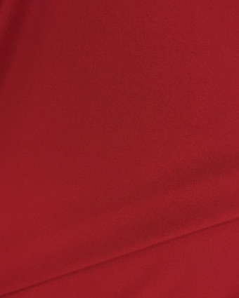 Crêpe léger Dolce rouge bordeaux x10cm -  Mercerine