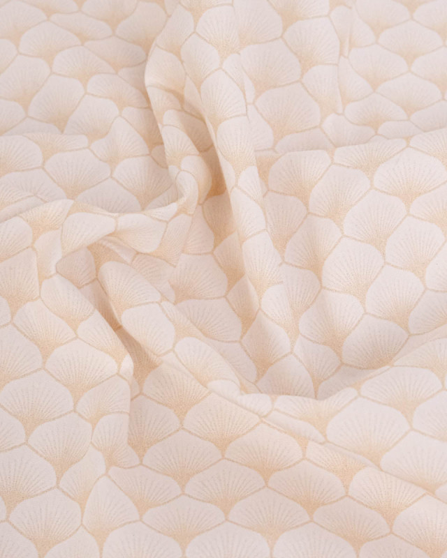 Popeline de coton Osaka Blanc - Mercerine
