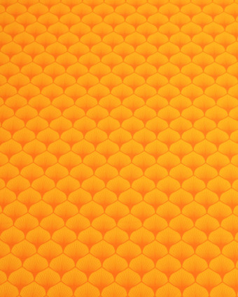 Popeline de coton Osaka Orange - Mercerine