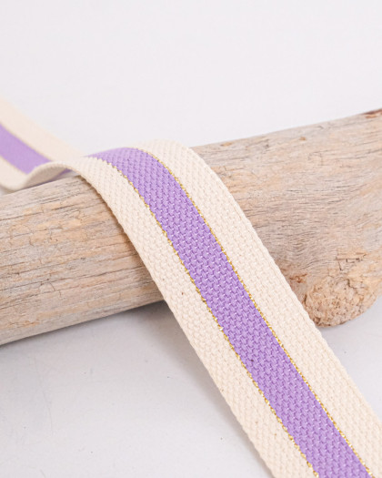 Sangle avec motif tissé – Arc En Ciel, largeur 25 mm | Pet Hardware