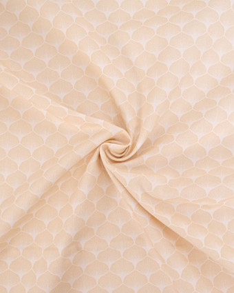 Popeline de coton Osaka Beige - Mercerine