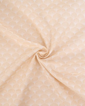 Popeline de coton Osaka Beige