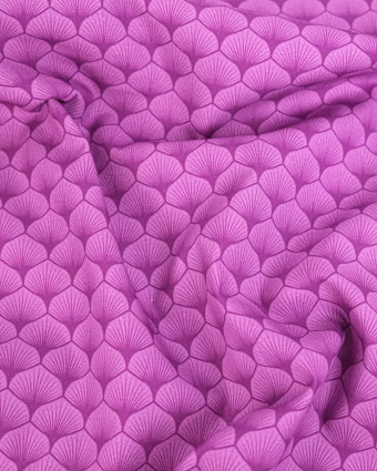 Popeline de coton Osaka Violet - Mercerine