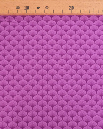 Popeline de coton Osaka Violet - Mercerine