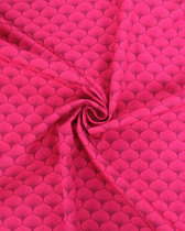 Popeline de coton Osaka Rose