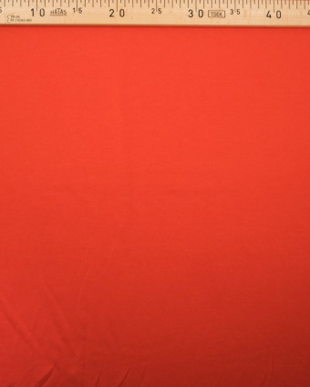 Tissu jersey viscose Orange - Tissu oeko tex  - Mercerine