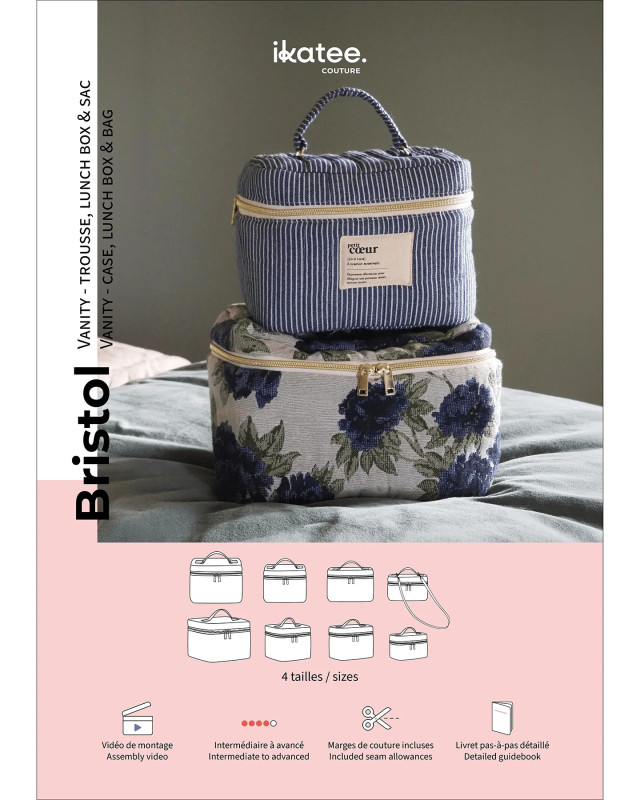 Patron Accessoires Vanity BRISTOL - Ikatee Home - Mercerine