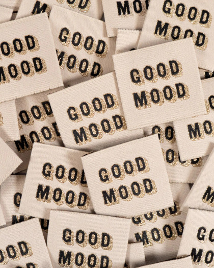 Etiquettes à Coudre Ikatee Good Mood