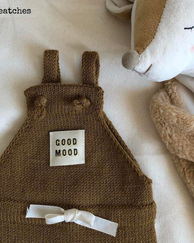 Etiquettes à Coudre Ikatee Good Mood - Mercerine