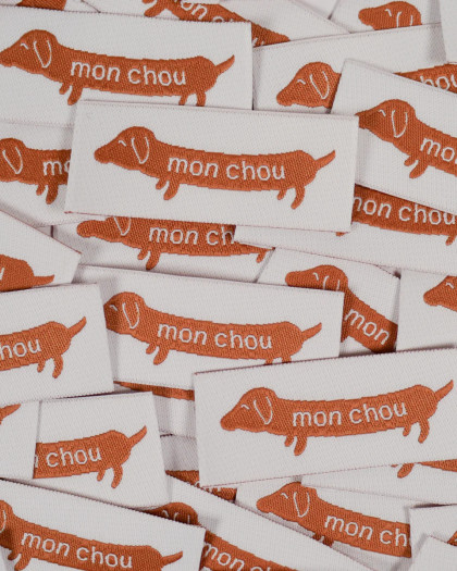 Etiquettes à Coudre Ikatee Mon Chou