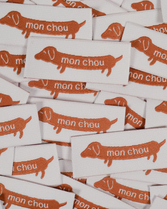 Etiquettes à Coudre Ikatee Mon Chou
