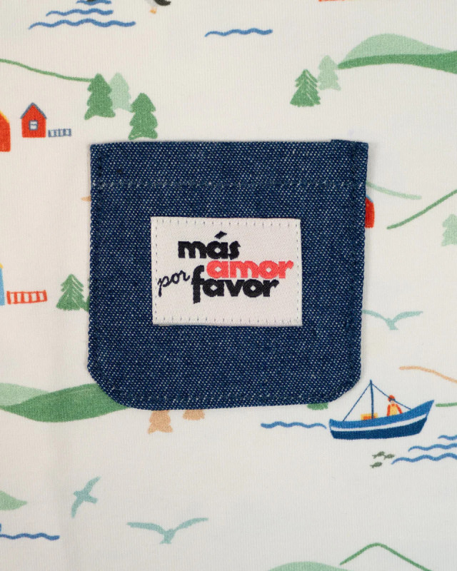 Etiquettes à Coudre Ikatee Mas Amor Por Favor - Mercerine