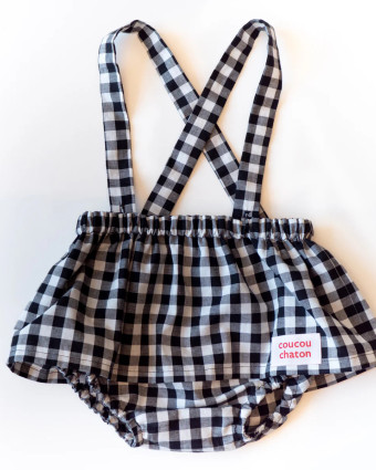 Patron Bloomer Mixte Bébé BILBAO - Ikatee - Mercerine