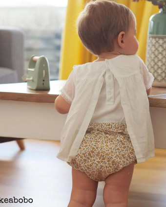 Patron Bloomer Mixte Bébé BILBAO - Ikatee - Mercerine