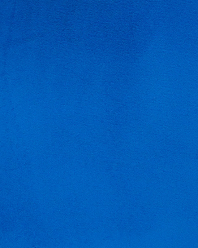 Tissu Velours Epais Ameublement Bleu Royal Elise - Mercerine