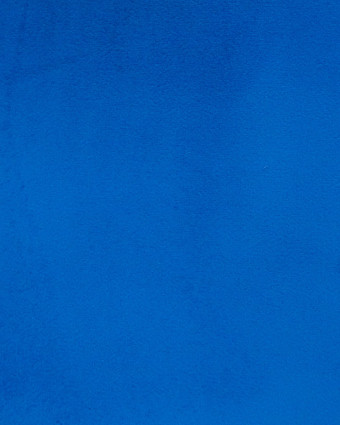 Tissu Velours Epais Ameublement Bleu Royal Elise - Mercerine