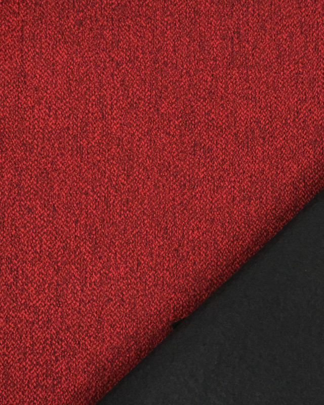 Tissu Ameublement Faro Oeko-Tex Bordeaux - Mercerine