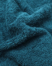 Tissu éponge bleu canard coton Hotel